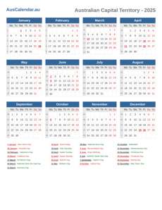 Calendar 2025