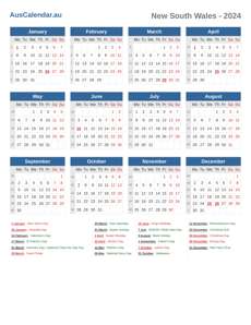 Calendar 2024