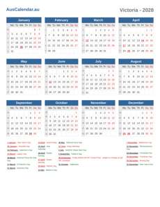 Calendar 2028