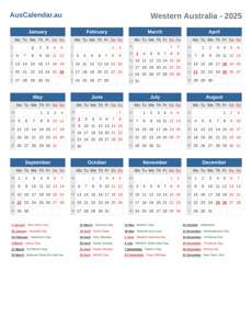 Calendar 2025