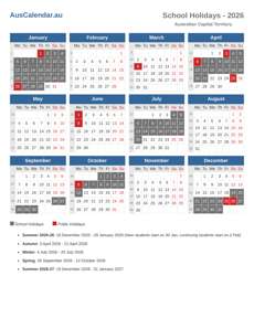 School Holidays 2026
