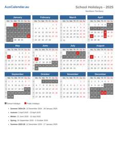 School Holidays 2025