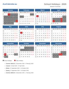 School Holidays 2025